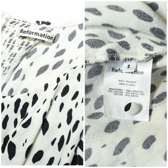 Reformation Alessi Cheetah Print Midi Dress - Picture 13 of 14